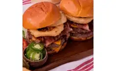 Ultimate BBQ Steak Burger